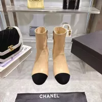 Cheap Chanel Boots For Women #1374050 Replica Wholesale [$125.00 USD] [ITEM#1374050] on Replica Chanel Boots