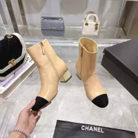 Cheap Chanel Boots For Women #1374050 Replica Wholesale [$125.00 USD] [ITEM#1374050] on Replica Chanel Boots