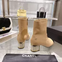 Cheap Chanel Boots For Women #1374050 Replica Wholesale [$125.00 USD] [ITEM#1374050] on Replica Chanel Boots