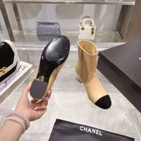 Cheap Chanel Boots For Women #1374050 Replica Wholesale [$125.00 USD] [ITEM#1374050] on Replica Chanel Boots