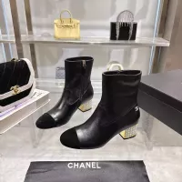 Cheap Chanel Boots For Women #1374051 Replica Wholesale [$125.00 USD] [ITEM#1374051] on Replica Chanel Boots