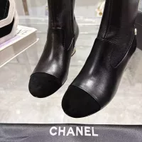 Cheap Chanel Boots For Women #1374051 Replica Wholesale [$125.00 USD] [ITEM#1374051] on Replica Chanel Boots