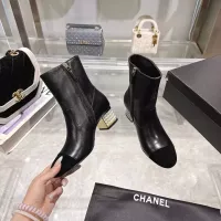 Cheap Chanel Boots For Women #1374051 Replica Wholesale [$125.00 USD] [ITEM#1374051] on Replica Chanel Boots
