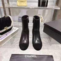 Cheap Chanel Boots For Women #1374051 Replica Wholesale [$125.00 USD] [ITEM#1374051] on Replica Chanel Boots