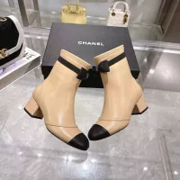 Cheap Chanel Boots For Women #1374052 Replica Wholesale [$125.00 USD] [ITEM#1374052] on Replica Chanel Boots