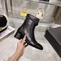 Cheap Chanel Boots For Women #1374053 Replica Wholesale [$125.00 USD] [ITEM#1374053] on Replica Chanel Boots
