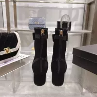 Cheap Chanel Boots For Women #1374054 Replica Wholesale [$125.00 USD] [ITEM#1374054] on Replica Chanel Boots