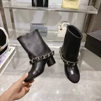 Cheap Chanel Boots For Women #1374055 Replica Wholesale [$140.00 USD] [ITEM#1374055] on Replica Chanel Boots