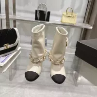 Cheap Chanel Boots For Women #1374056 Replica Wholesale [$140.00 USD] [ITEM#1374056] on Replica Chanel Boots