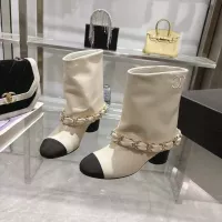 Cheap Chanel Boots For Women #1374056 Replica Wholesale [$140.00 USD] [ITEM#1374056] on Replica Chanel Boots