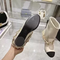 Cheap Chanel Boots For Women #1374056 Replica Wholesale [$140.00 USD] [ITEM#1374056] on Replica Chanel Boots