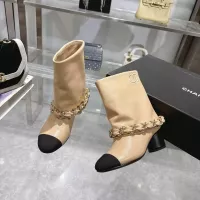 Cheap Chanel Boots For Women #1374057 Replica Wholesale [$140.00 USD] [ITEM#1374057] on Replica Chanel Boots