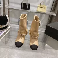 Cheap Chanel Boots For Women #1374057 Replica Wholesale [$140.00 USD] [ITEM#1374057] on Replica Chanel Boots
