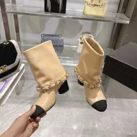 Cheap Chanel Boots For Women #1374057 Replica Wholesale [$140.00 USD] [ITEM#1374057] on Replica Chanel Boots