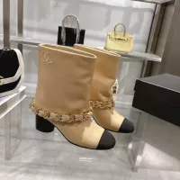 Cheap Chanel Boots For Women #1374057 Replica Wholesale [$140.00 USD] [ITEM#1374057] on Replica Chanel Boots