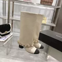 Cheap Chanel Boots For Women #1374058 Replica Wholesale [$180.00 USD] [ITEM#1374058] on Replica Chanel Boots