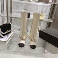 Cheap Chanel Boots For Women #1374058 Replica Wholesale [$180.00 USD] [ITEM#1374058] on Replica Chanel Boots