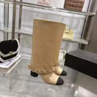Cheap Chanel Boots For Women #1374059 Replica Wholesale [$180.00 USD] [ITEM#1374059] on Replica Chanel Boots