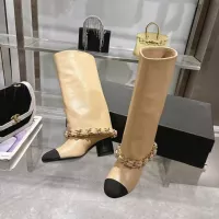 Cheap Chanel Boots For Women #1374059 Replica Wholesale [$180.00 USD] [ITEM#1374059] on Replica Chanel Boots