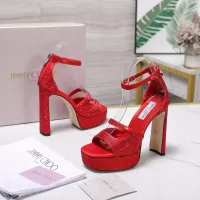 Cheap Jimmy Choo Sandals For Women #1374065 Replica Wholesale [$130.00 USD] [ITEM#1374065] on Replica Jimmy Choo Sandals