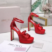 Cheap Jimmy Choo Sandals For Women #1374065 Replica Wholesale [$130.00 USD] [ITEM#1374065] on Replica Jimmy Choo Sandals