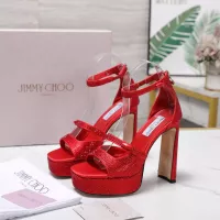 Cheap Jimmy Choo Sandals For Women #1374065 Replica Wholesale [$130.00 USD] [ITEM#1374065] on Replica Jimmy Choo Sandals