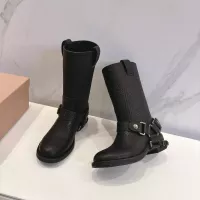 Cheap MIU MIU Boots For Women #1374068 Replica Wholesale [$145.00 USD] [ITEM#1374068] on Replica MIU MIU Boots