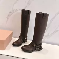 Cheap MIU MIU Boots For Women #1374069 Replica Wholesale [$182.00 USD] [ITEM#1374069] on Replica MIU MIU Boots