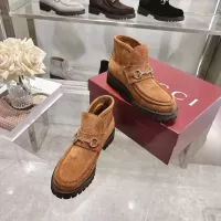 Cheap Gucci Boots For Women #1374072 Replica Wholesale [$125.00 USD] [ITEM#1374072] on Replica Gucci Boots