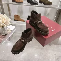 Cheap Gucci Boots For Women #1374073 Replica Wholesale [$125.00 USD] [ITEM#1374073] on Replica Gucci Boots