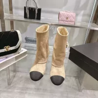 Cheap Chanel Boots For Women #1374083 Replica Wholesale [$132.00 USD] [ITEM#1374083] on Replica Chanel Boots