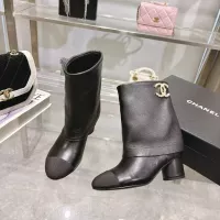 Cheap Chanel Boots For Women #1374085 Replica Wholesale [$132.00 USD] [ITEM#1374085] on Replica Chanel Boots