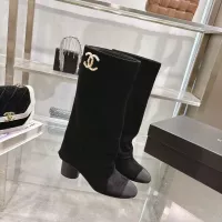 Cheap Chanel Boots For Women #1374087 Replica Wholesale [$175.00 USD] [ITEM#1374087] on Replica Chanel Boots