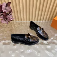 Cheap Louis Vuitton LV Oxfords Shoes For Women #1374101 Replica Wholesale [$130.00 USD] [ITEM#1374101] on Replica Louis Vuitton LV Oxfords Shoes