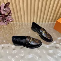 Cheap Louis Vuitton LV Oxfords Shoes For Women #1374102 Replica Wholesale [$130.00 USD] [ITEM#1374102] on Replica Louis Vuitton LV Oxfords Shoes