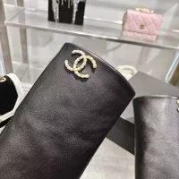 Cheap Chanel Boots For Women #1374104 Replica Wholesale [$175.00 USD] [ITEM#1374104] on Replica Chanel Boots