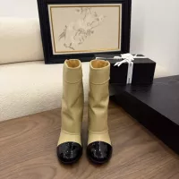 Cheap Chanel Boots For Women #1374110 Replica Wholesale [$170.00 USD] [ITEM#1374110] on Replica Chanel Boots