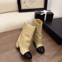 Cheap Chanel Boots For Women #1374110 Replica Wholesale [$170.00 USD] [ITEM#1374110] on Replica Chanel Boots