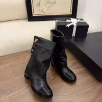 Cheap Chanel Boots For Women #1374111 Replica Wholesale [$170.00 USD] [ITEM#1374111] on Replica Chanel Boots