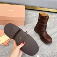 Cheap MIU MIU Boots For Women #1374114 Replica Wholesale [$122.00 USD] [ITEM#1374114] on Replica MIU MIU Boots