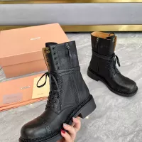 Cheap MIU MIU Boots For Women #1374115 Replica Wholesale [$122.00 USD] [ITEM#1374115] on Replica MIU MIU Boots