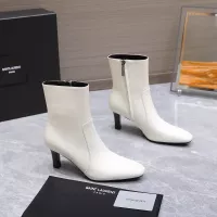 Cheap Yves Saint Laurent YSL Boots For Women #1374141 Replica Wholesale [$155.00 USD] [ITEM#1374141] on Replica Yves Saint Laurent YSL Boots