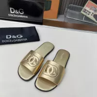 Cheap Dolce &amp; Gabbana D&amp;G Slippers For Women #1374154 Replica Wholesale [$85.00 USD] [ITEM#1374154] on Replica Dolce &amp; Gabbana D&amp;G Slippers