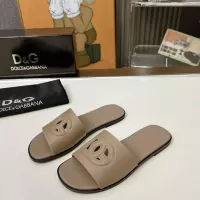 Cheap Dolce &amp; Gabbana D&amp;G Slippers For Women #1374155 Replica Wholesale [$85.00 USD] [ITEM#1374155] on Replica Dolce &amp; Gabbana D&amp;G Slippers