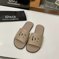 Cheap Dolce &amp; Gabbana D&amp;G Slippers For Women #1374155 Replica Wholesale [$85.00 USD] [ITEM#1374155] on Replica Dolce &amp; Gabbana D&amp;G Slippers
