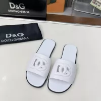 Cheap Dolce &amp; Gabbana D&amp;G Slippers For Women #1374156 Replica Wholesale [$85.00 USD] [ITEM#1374156] on Replica Dolce &amp; Gabbana D&amp;G Slippers