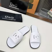 Cheap Dolce &amp; Gabbana D&amp;G Slippers For Women #1374156 Replica Wholesale [$85.00 USD] [ITEM#1374156] on Replica Dolce &amp; Gabbana D&amp;G Slippers