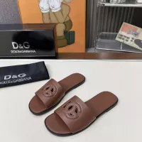 Cheap Dolce &amp; Gabbana D&amp;G Slippers For Women #1374157 Replica Wholesale [$85.00 USD] [ITEM#1374157] on Replica Dolce &amp; Gabbana D&amp;G Slippers