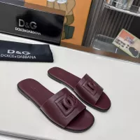Cheap Dolce &amp; Gabbana D&amp;G Slippers For Women #1374158 Replica Wholesale [$85.00 USD] [ITEM#1374158] on Replica Dolce &amp; Gabbana D&amp;G Slippers