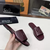 Cheap Dolce &amp; Gabbana D&amp;G Slippers For Women #1374158 Replica Wholesale [$85.00 USD] [ITEM#1374158] on Replica Dolce &amp; Gabbana D&amp;G Slippers